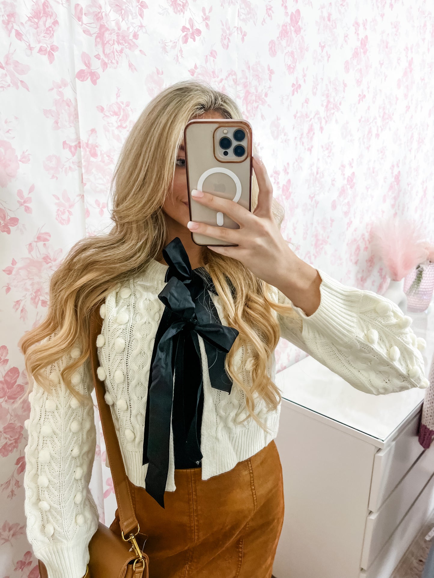 Velvet Ties Cardigan