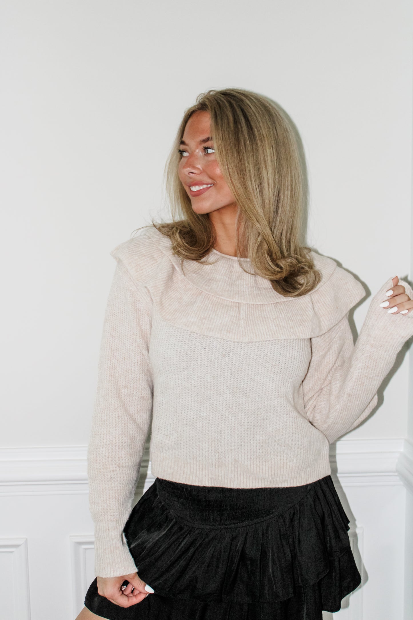 Nude Truffle Sweater