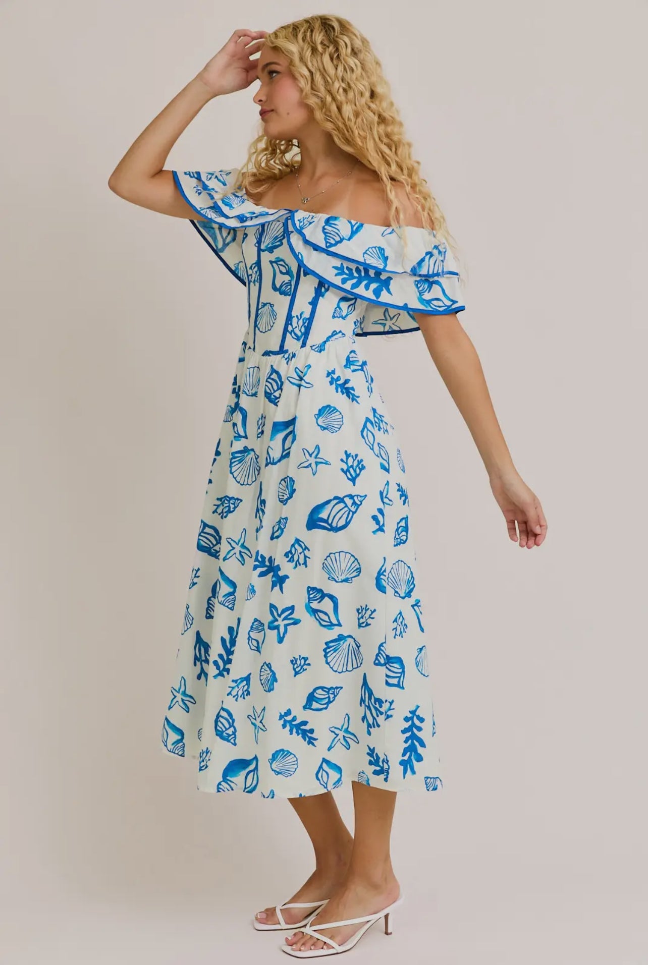 Ocean Breeze Midi Dress