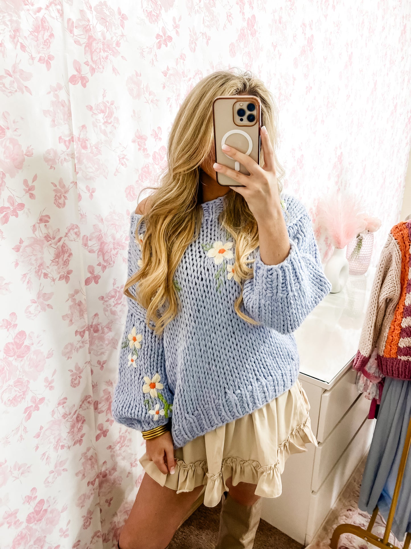 Lavender Harvest Sweater