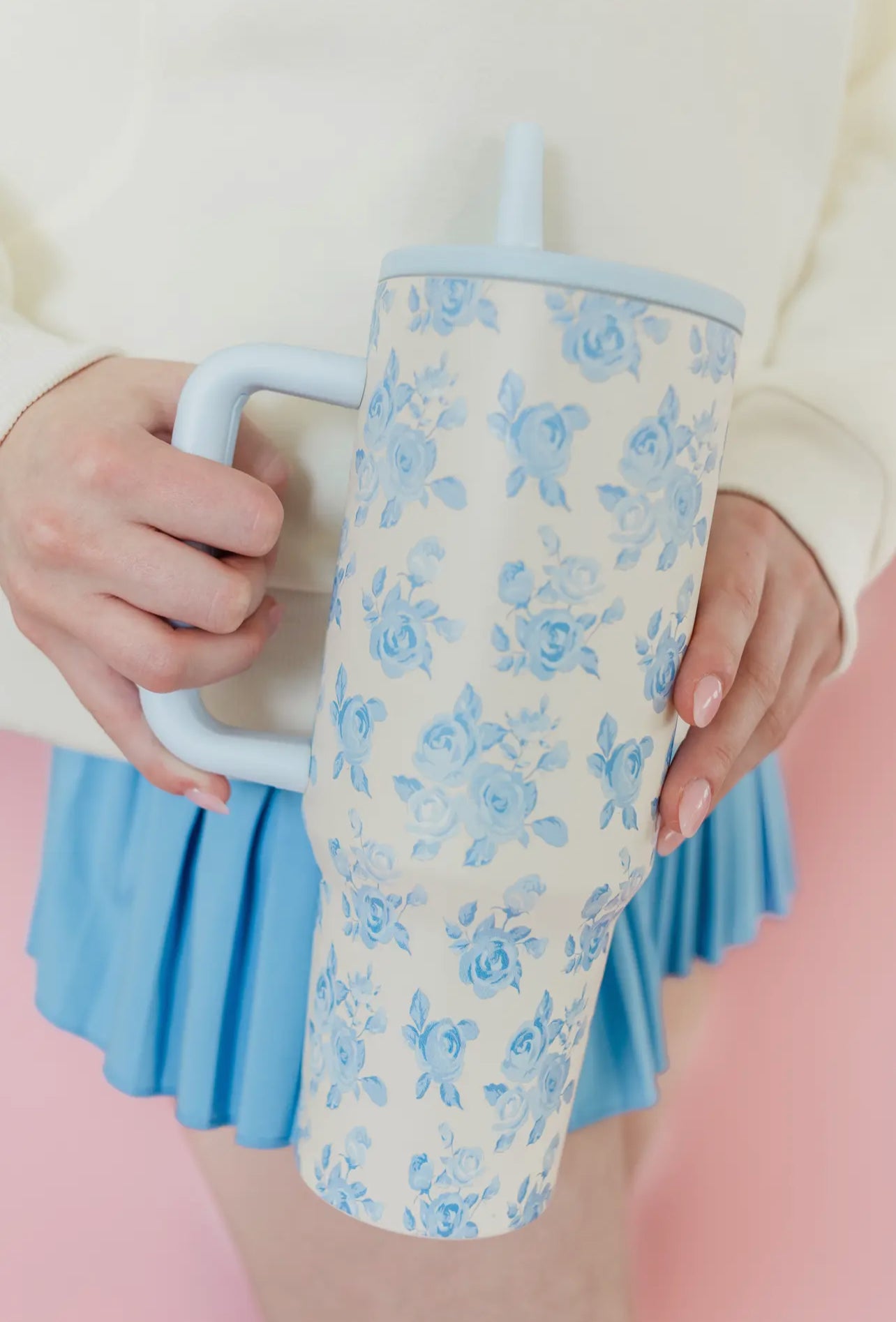 Floral Blooms 40oz. Tumbler