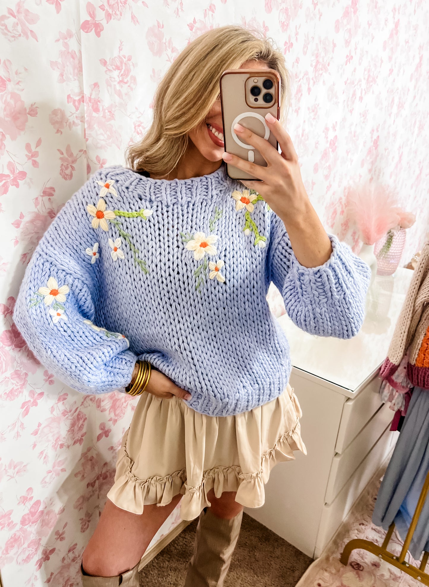 Lavender Harvest Sweater