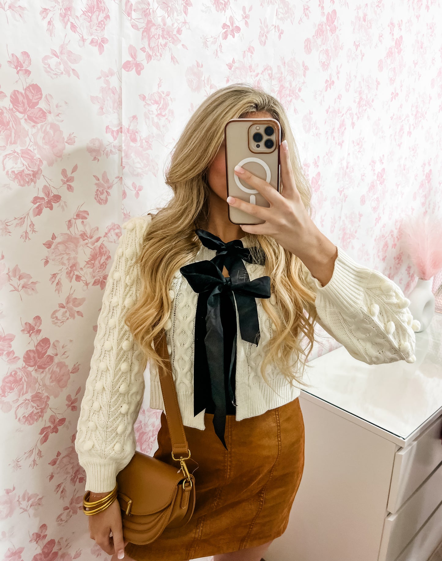 Velvet Ties Cardigan