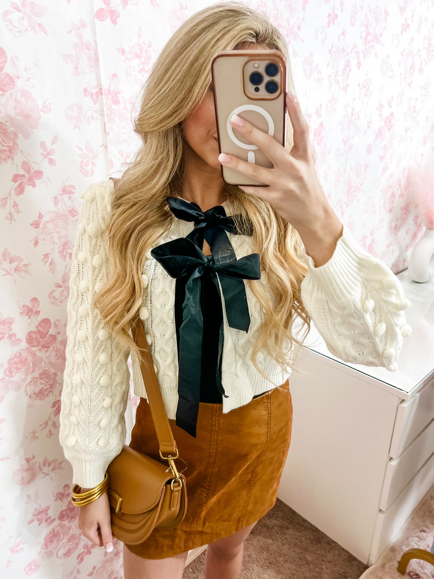 Velvet Ties Cardigan