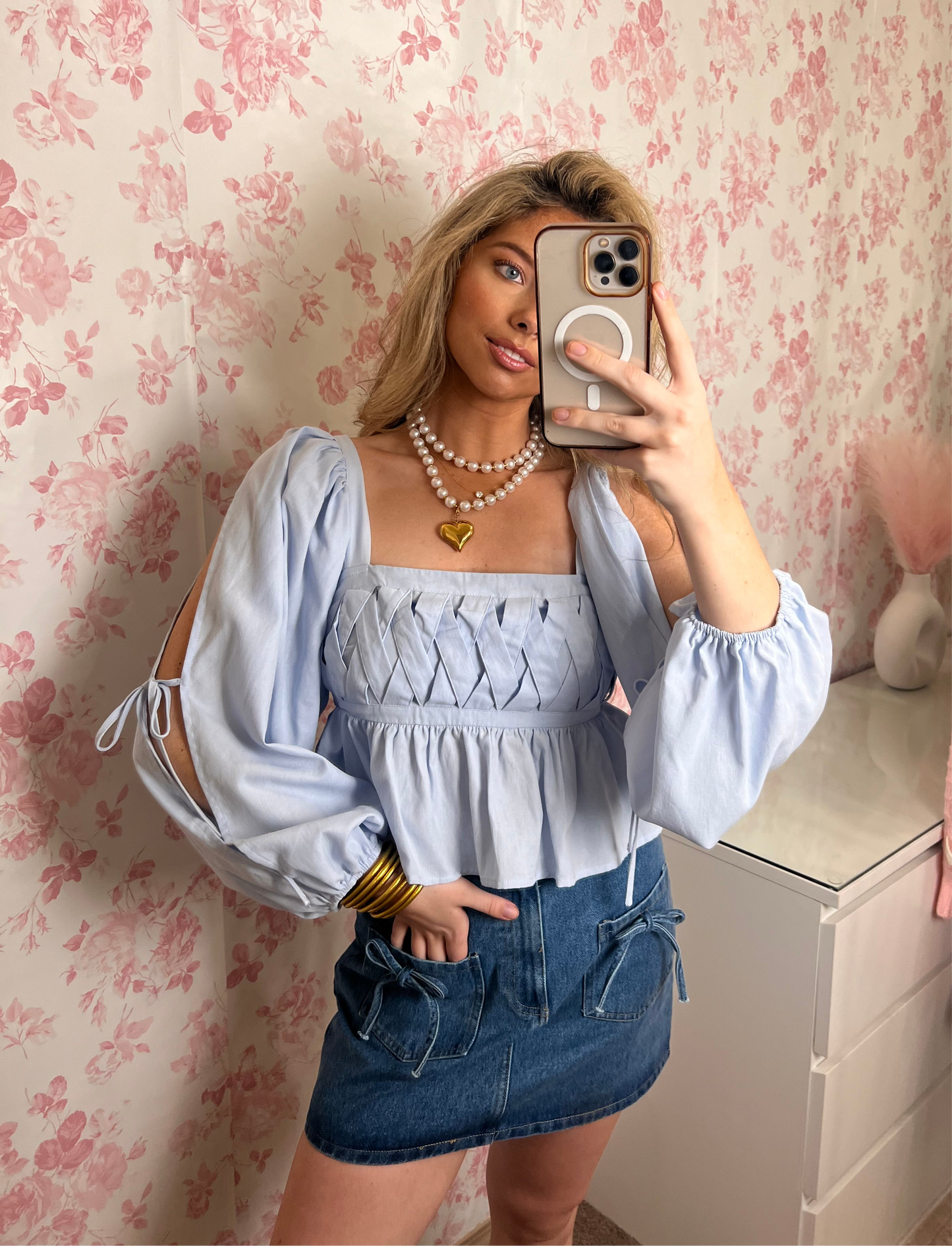 Layla Cold Shoulder Long Sleeve Top