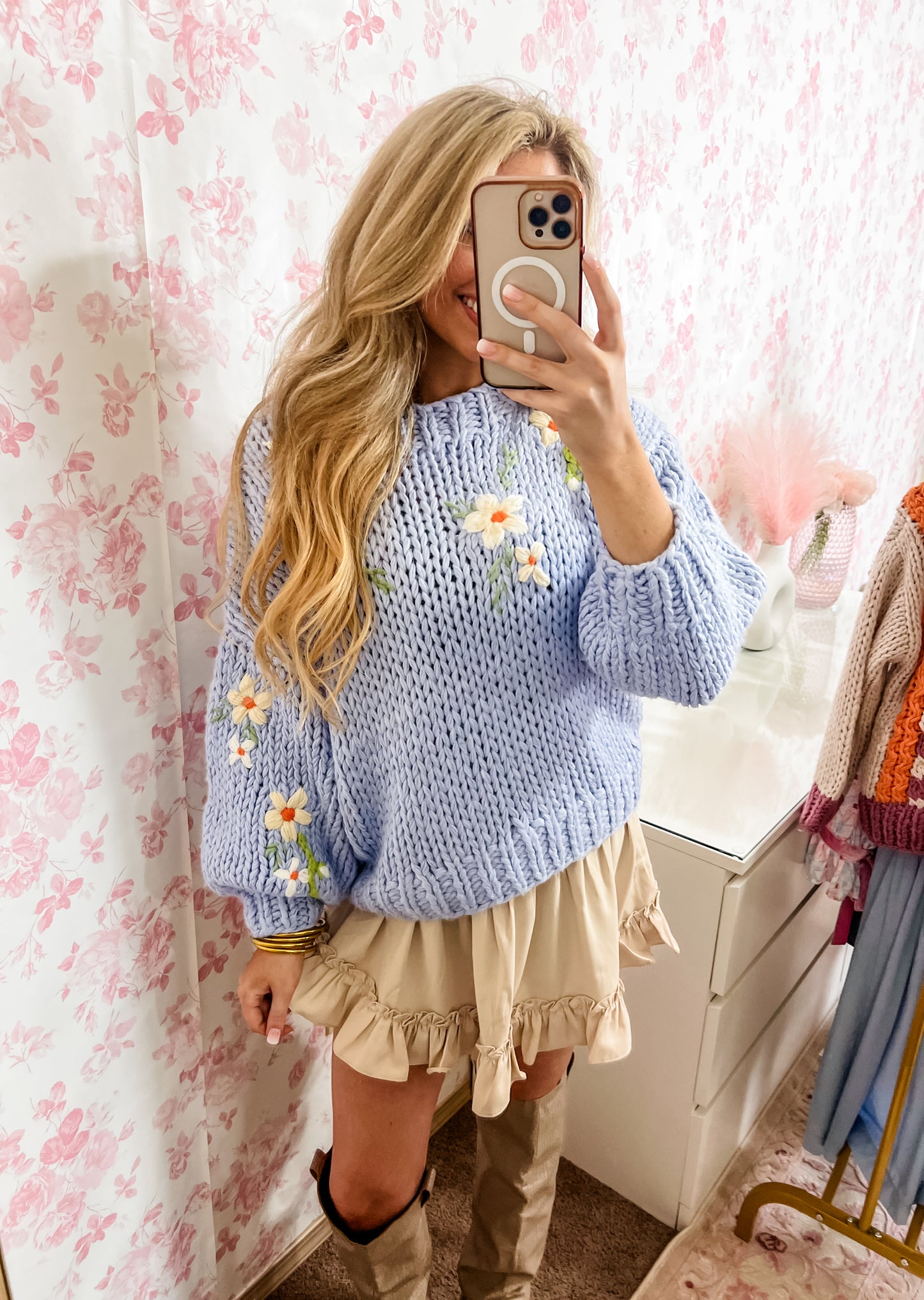 Lavender Harvest Sweater