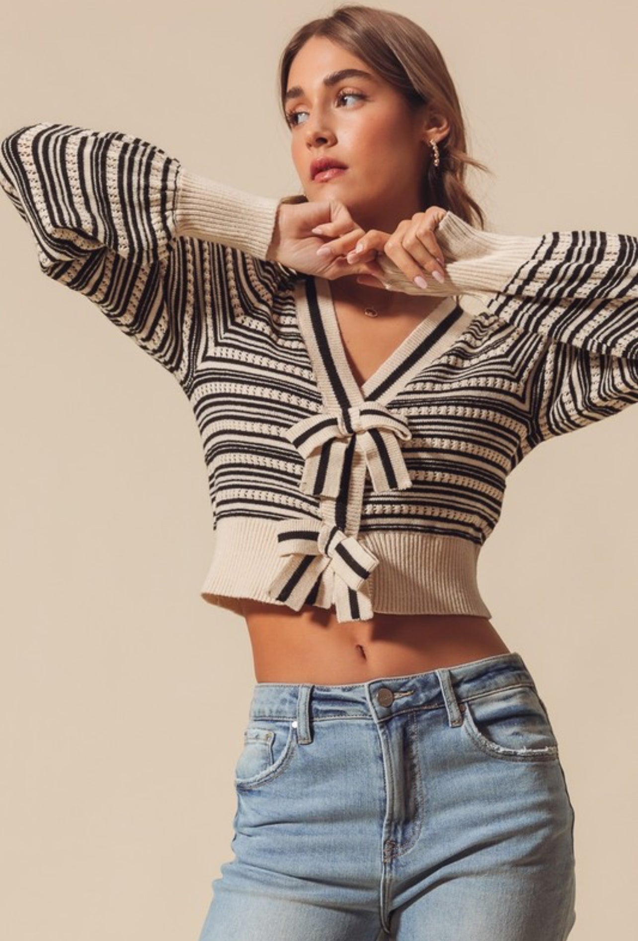 Riley Striped Sweater