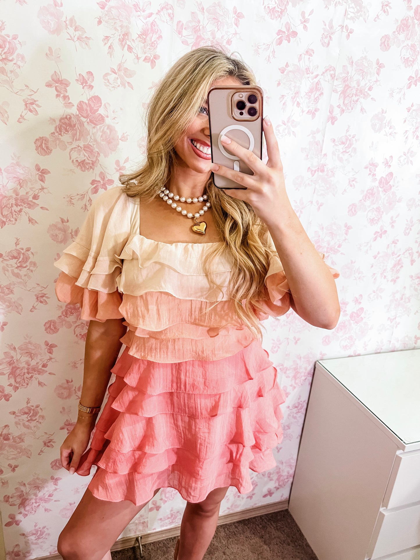 Pink Horizon Mini Dress