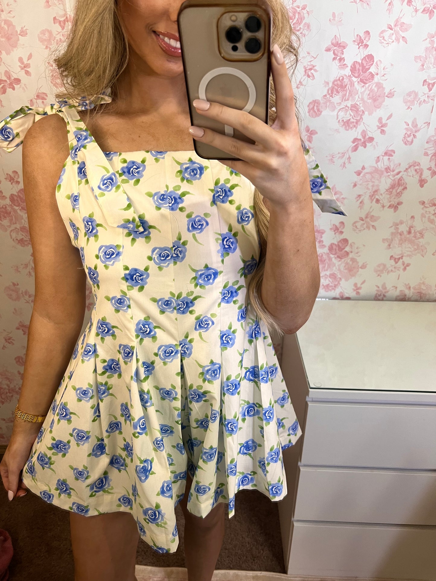 Amelia Floral Romper