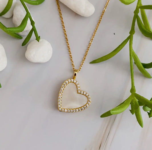 Heart Locket Pendant Necklace