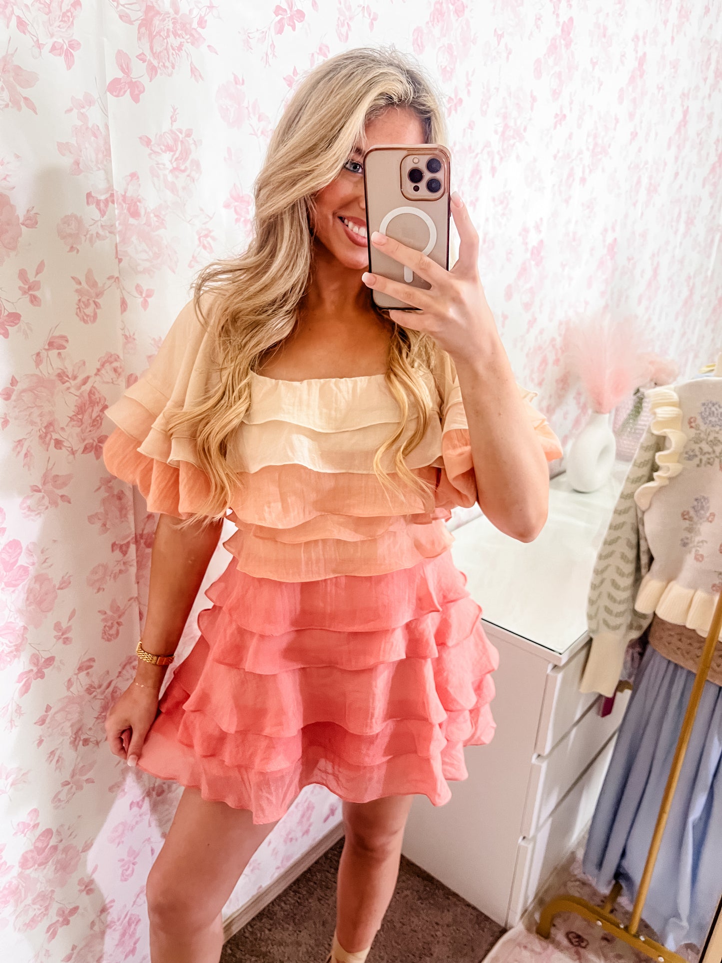 Pink Horizon Mini Dress