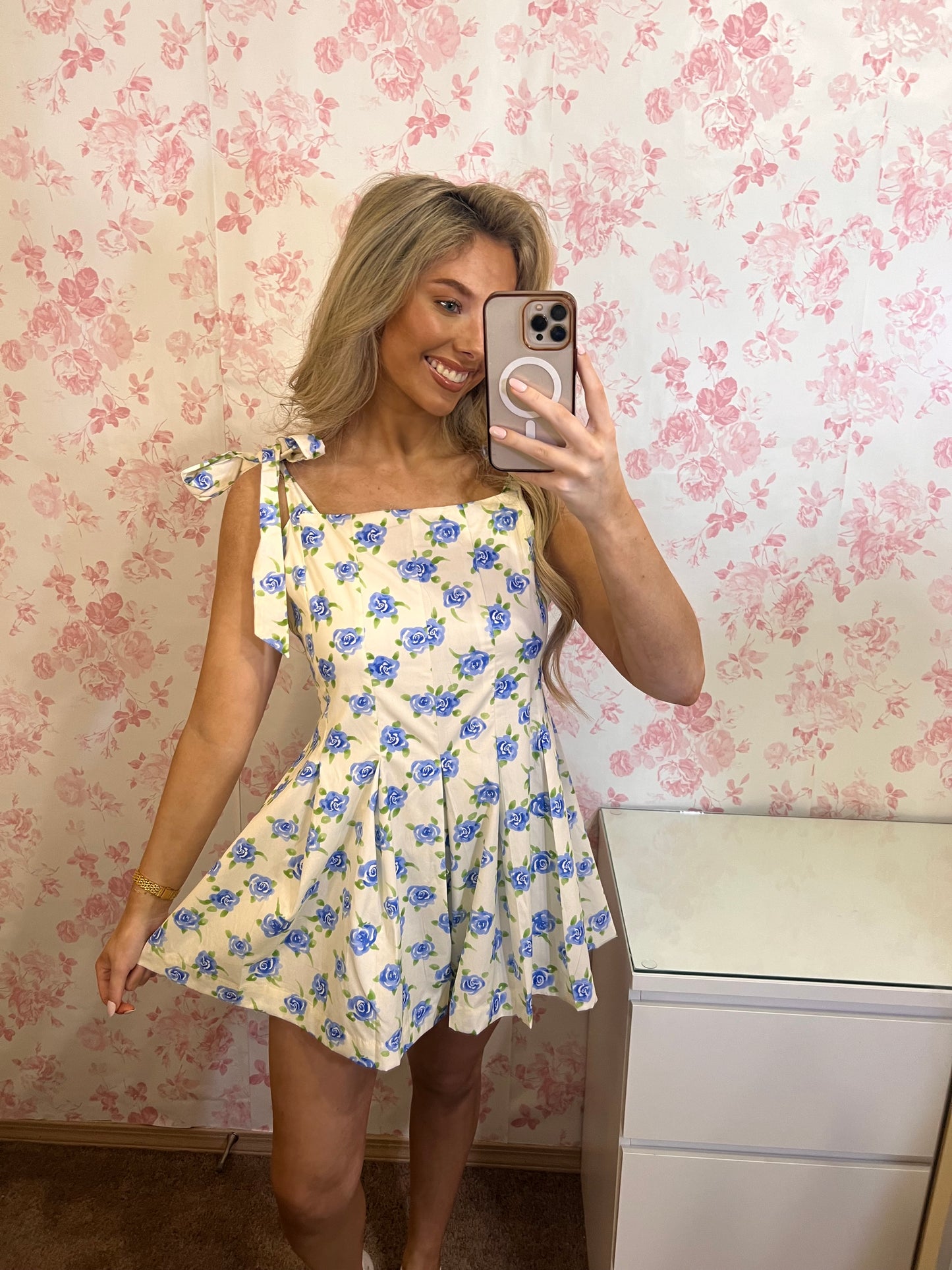 Amelia Floral Romper