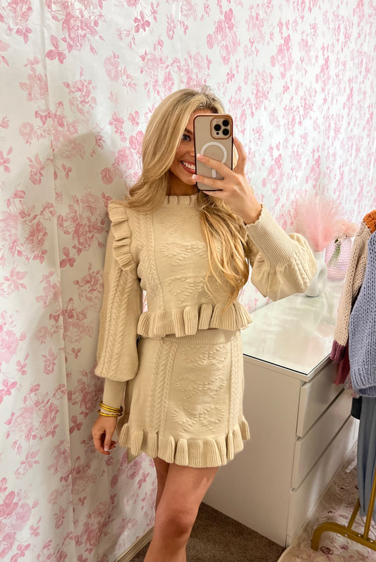 Chai Latte Sweater Set