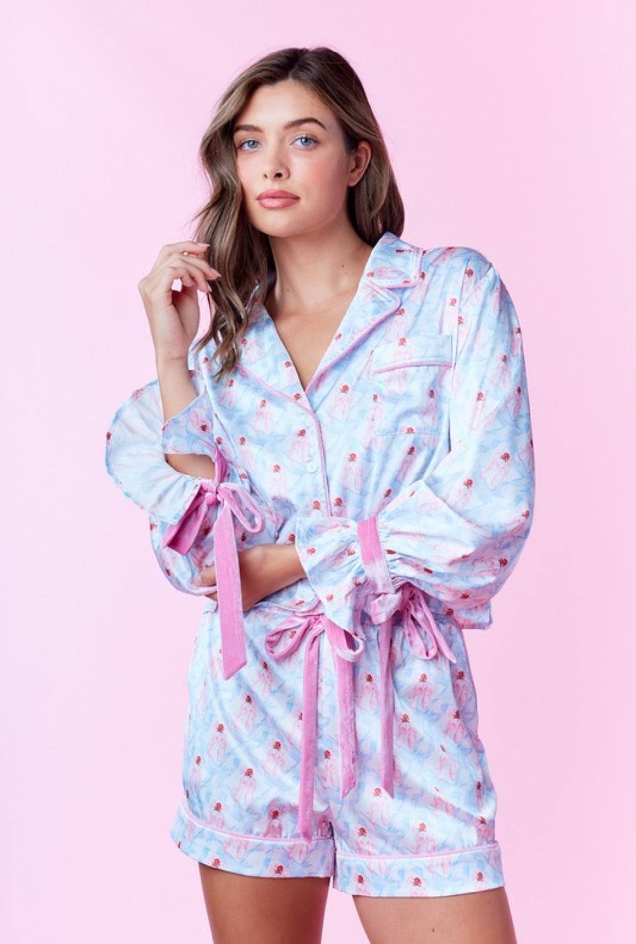 Ballerina Dreams Satin Pajamas