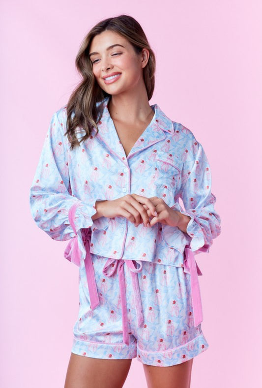 Ballerina Dreams Satin Pajamas