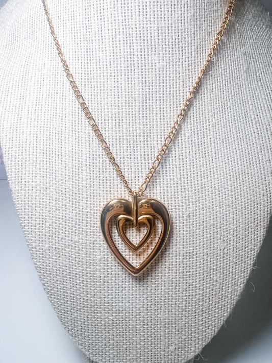 Duo Heart Necklace