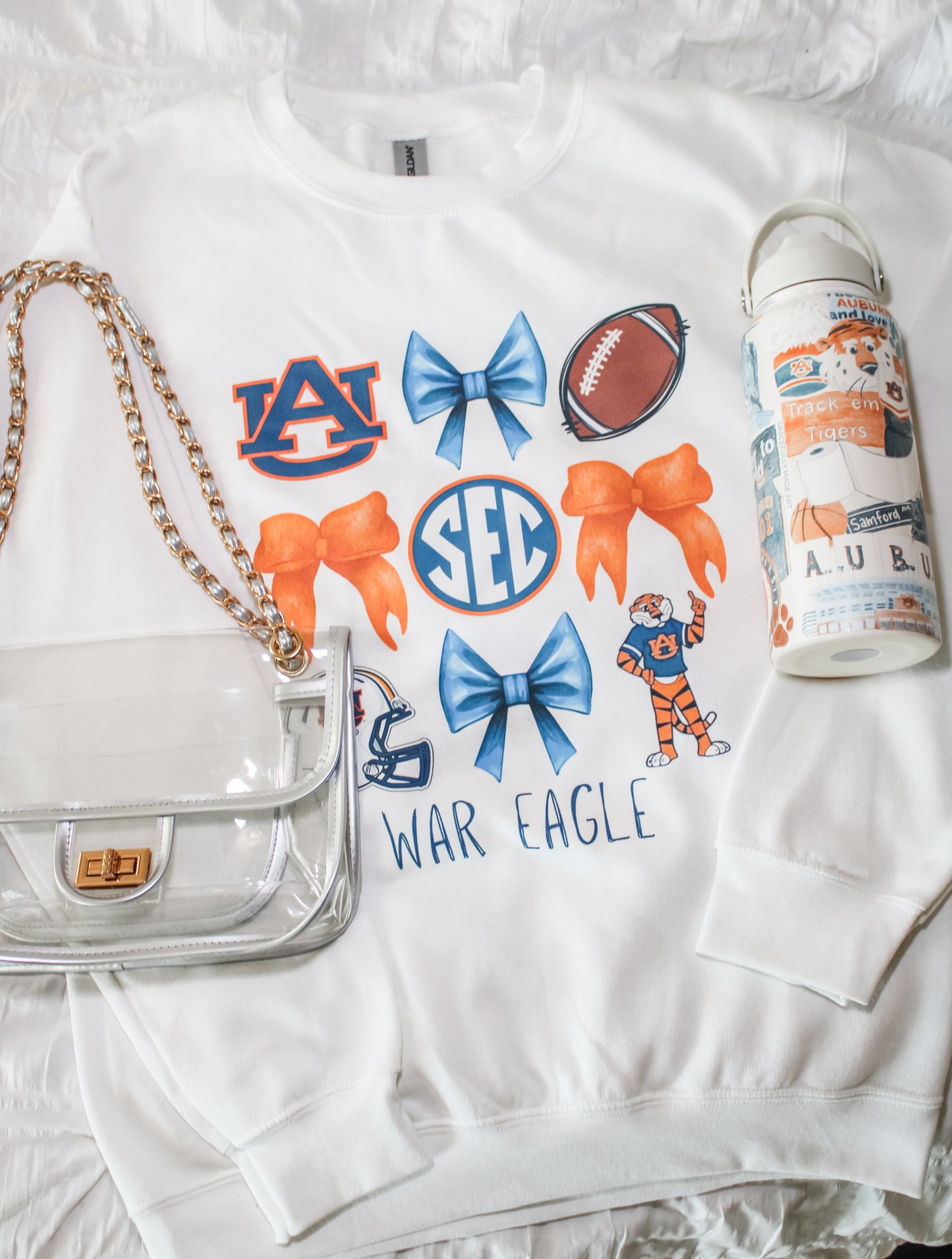 Auburn Bow Sweatshirt