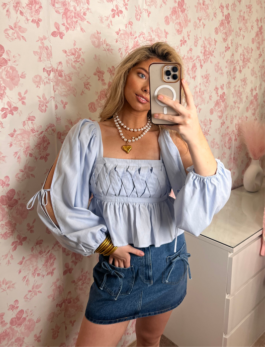 Layla Cold Shoulder Long Sleeve Top