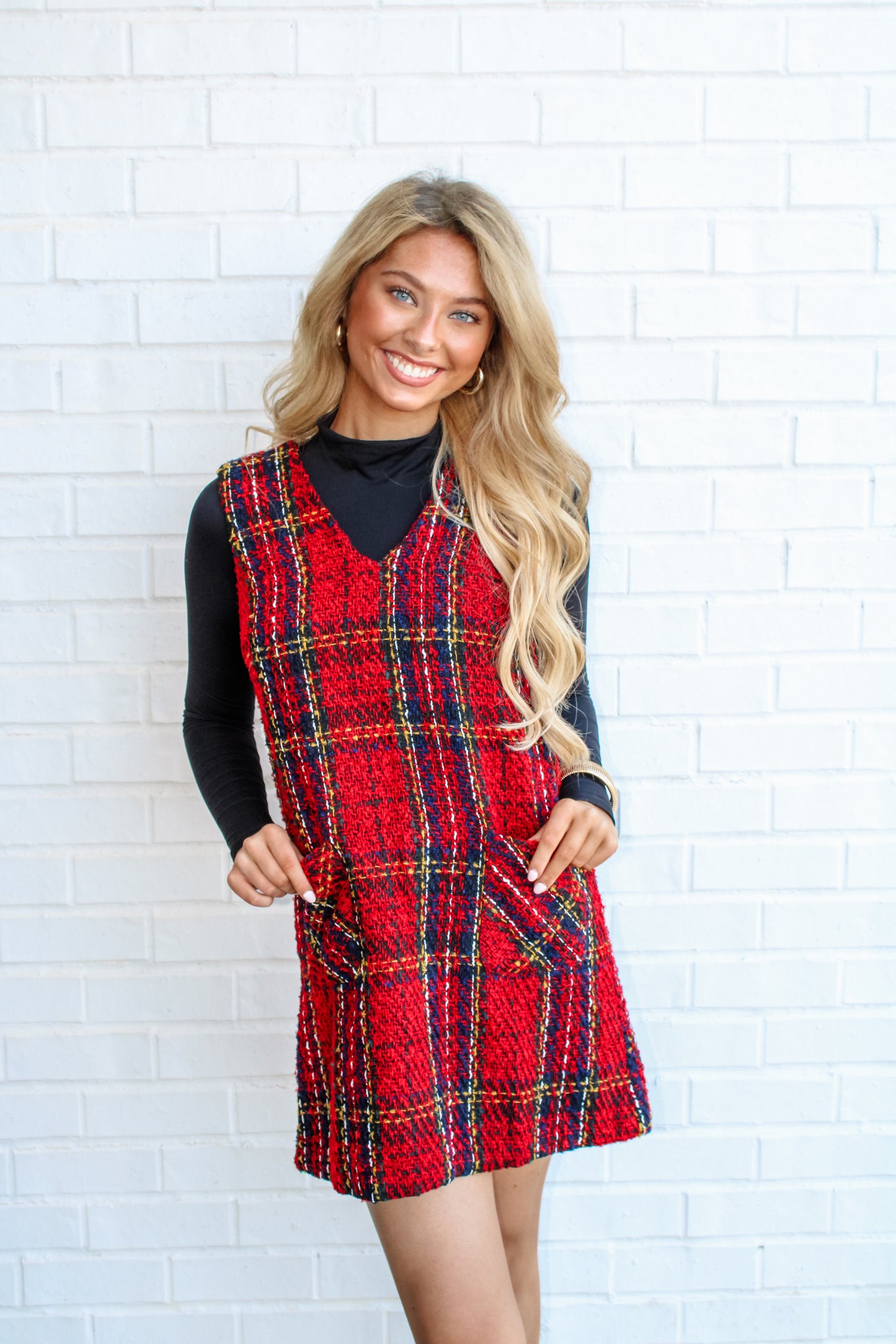 Holly Tweed Mini Dress