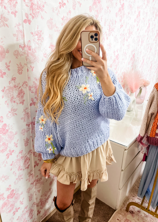 Lavender Harvest Sweater